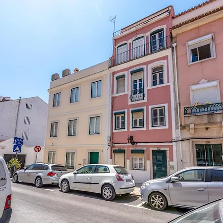 Charming Meio A Lapa Iii Amazing Terrace View * Lissabon