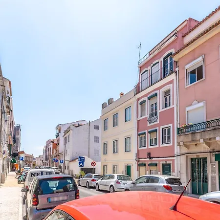 Charming Meio A Lapa Iii Amazing Terrace View * Lissabon